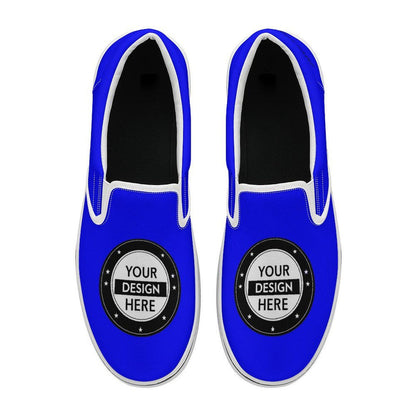 Personalized Slip On Canvas Shoes – Custom Printed Men's  Casual Flat Shoes for Daily Wear
