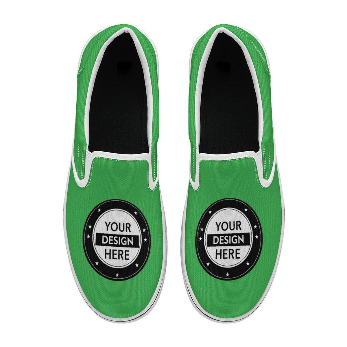 Personalized Slip On Canvas Shoes – Custom Printed Men's  Casual Flat Shoes for Daily Wear
