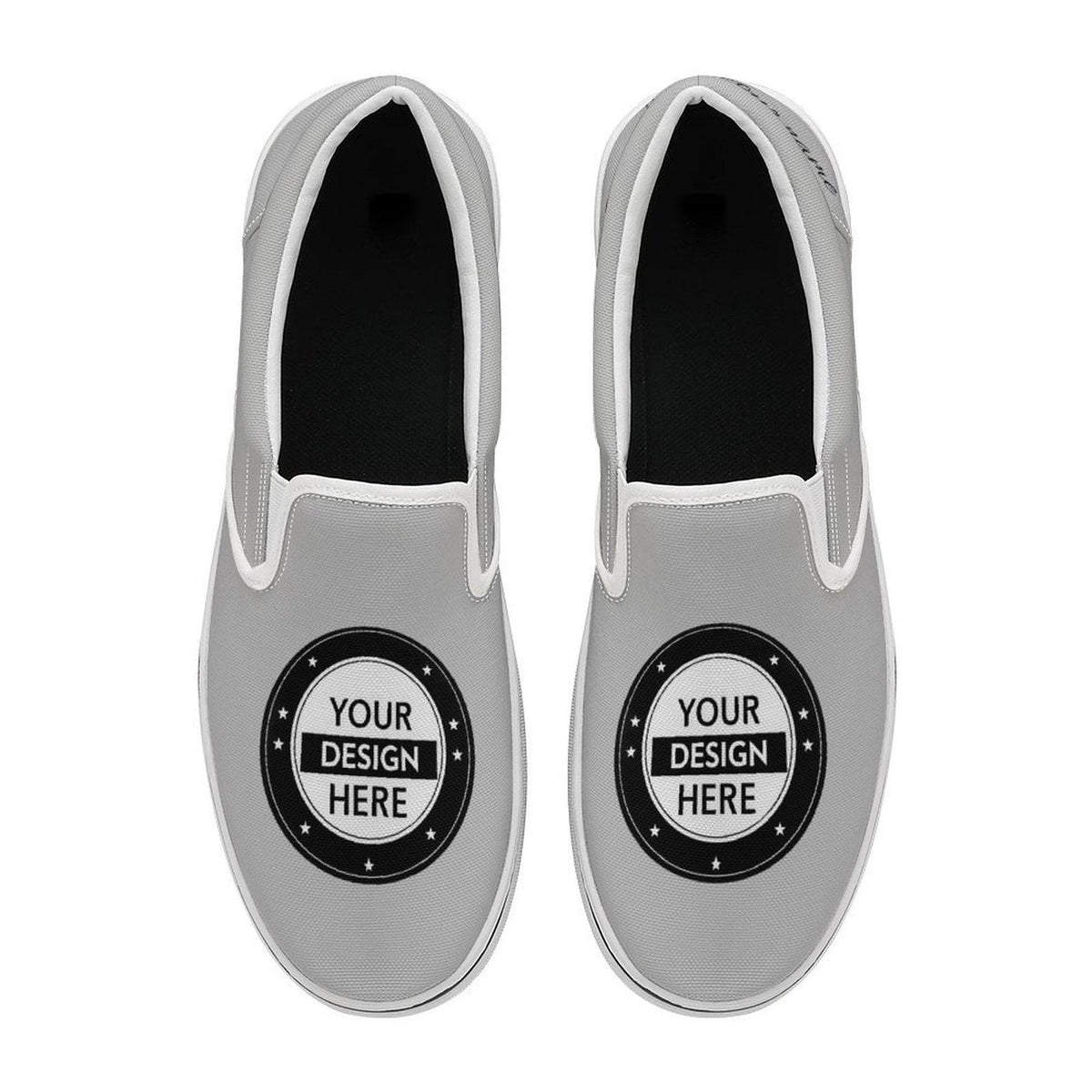 Personalized Slip On Canvas Shoes – Custom Printed Men's  Casual Flat Shoes for Daily Wear