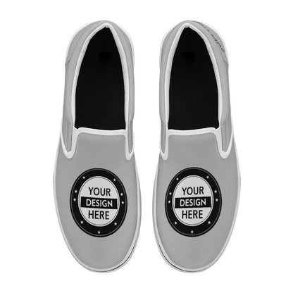 Personalized Slip On Canvas Shoes – Custom Printed Men's  Casual Flat Shoes for Daily Wear