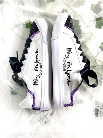 Mail In Shoes for Custom Design personalize shoes custom kicks custom sneakers custom heels graduation bridal festival bachelorette shoe
