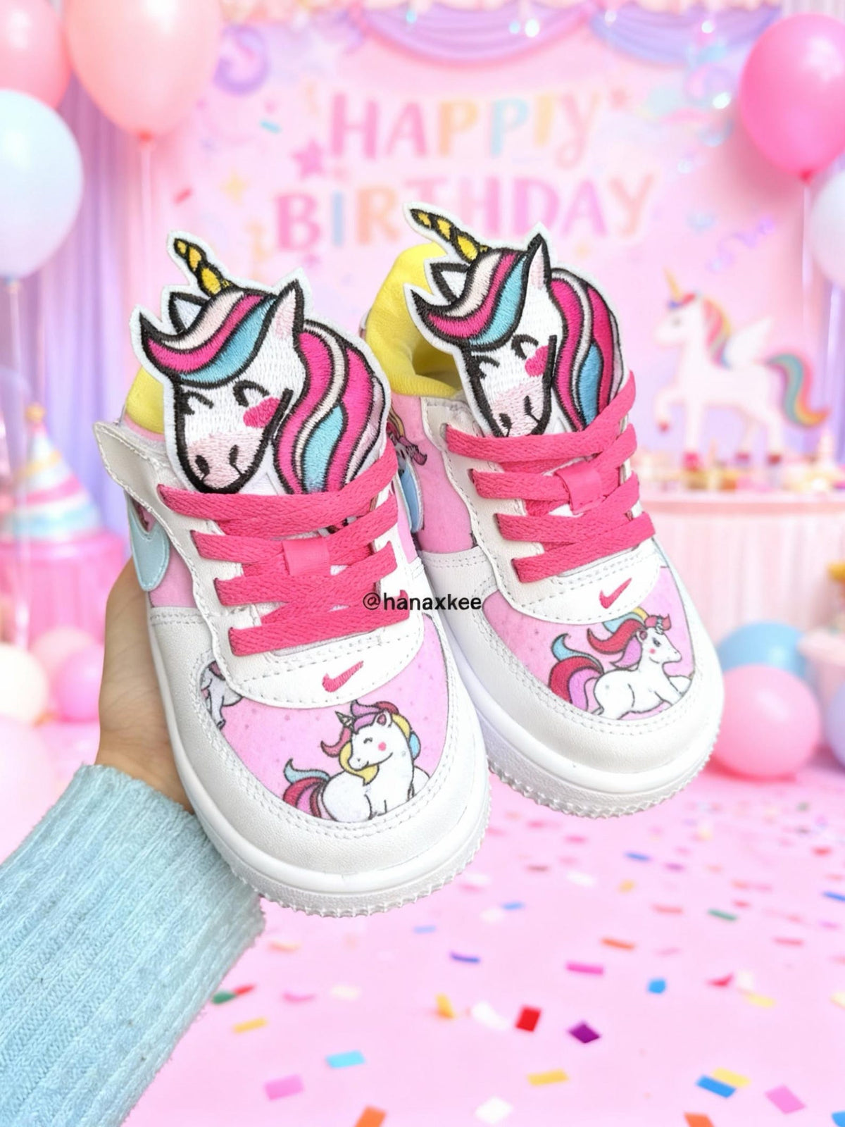 Unicorn Custom AF1 Custom Trainers