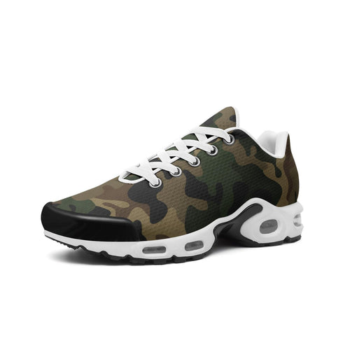 Camouflage Athletic Sneakers Camo Running Streetwear Shoes for Men & Women Army Green Fatigue Clothing