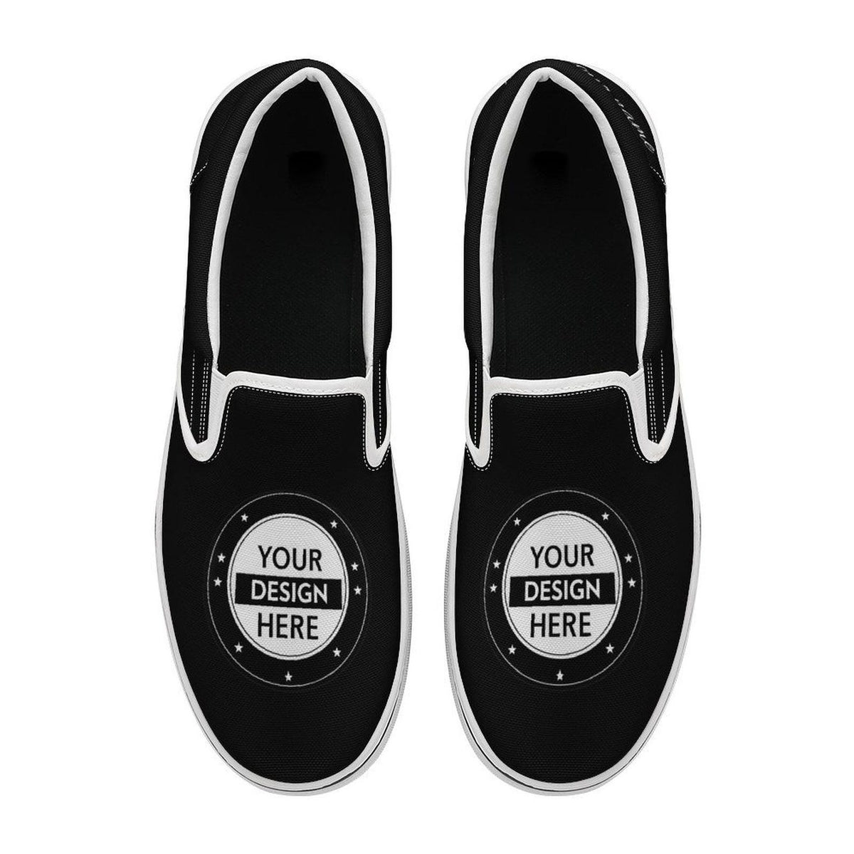 Personalized Slip On Canvas Shoes – Custom Printed Men's  Casual Flat Shoes for Daily Wear