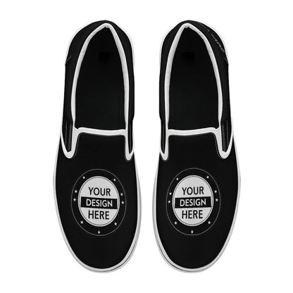 Personalized Slip On Canvas Shoes – Custom Printed Men's  Casual Flat Shoes for Daily Wear