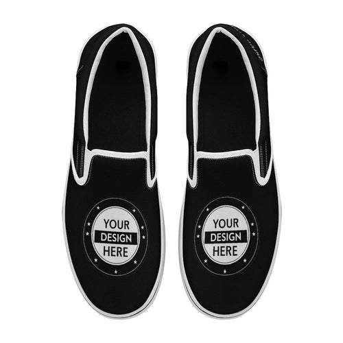 Personalized Slip On Canvas Shoes – Custom Printed Men's  Casual Flat Shoes for Daily Wear
