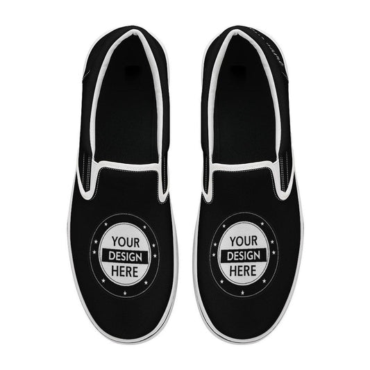 Personalized Slip On Canvas Shoes – Custom Printed Men's  Casual Flat Shoes for Daily Wear