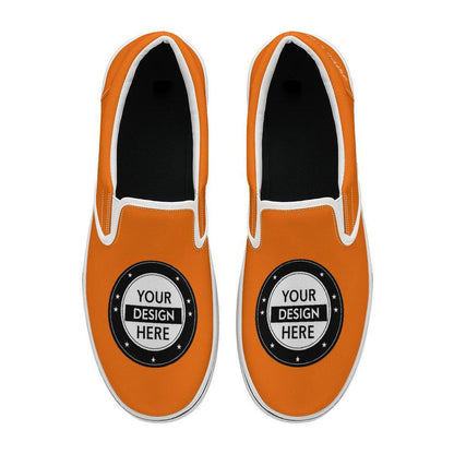 Personalized Slip On Canvas Shoes – Custom Printed Men's  Casual Flat Shoes for Daily Wear