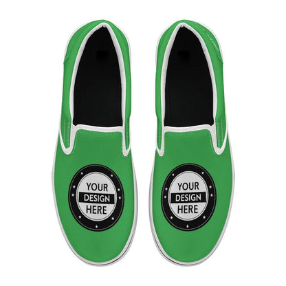 Personalized Slip On Canvas Shoes – Custom Printed Men's  Casual Flat Shoes for Daily Wear