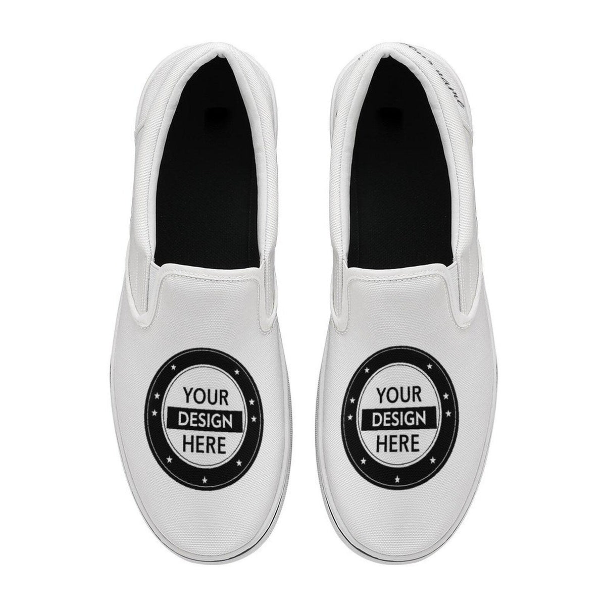 Personalized Slip On Canvas Shoes – Custom Printed Men's  Casual Flat Shoes for Daily Wear