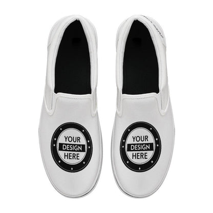 Personalized Slip On Canvas Shoes – Custom Printed Men's  Casual Flat Shoes for Daily Wear