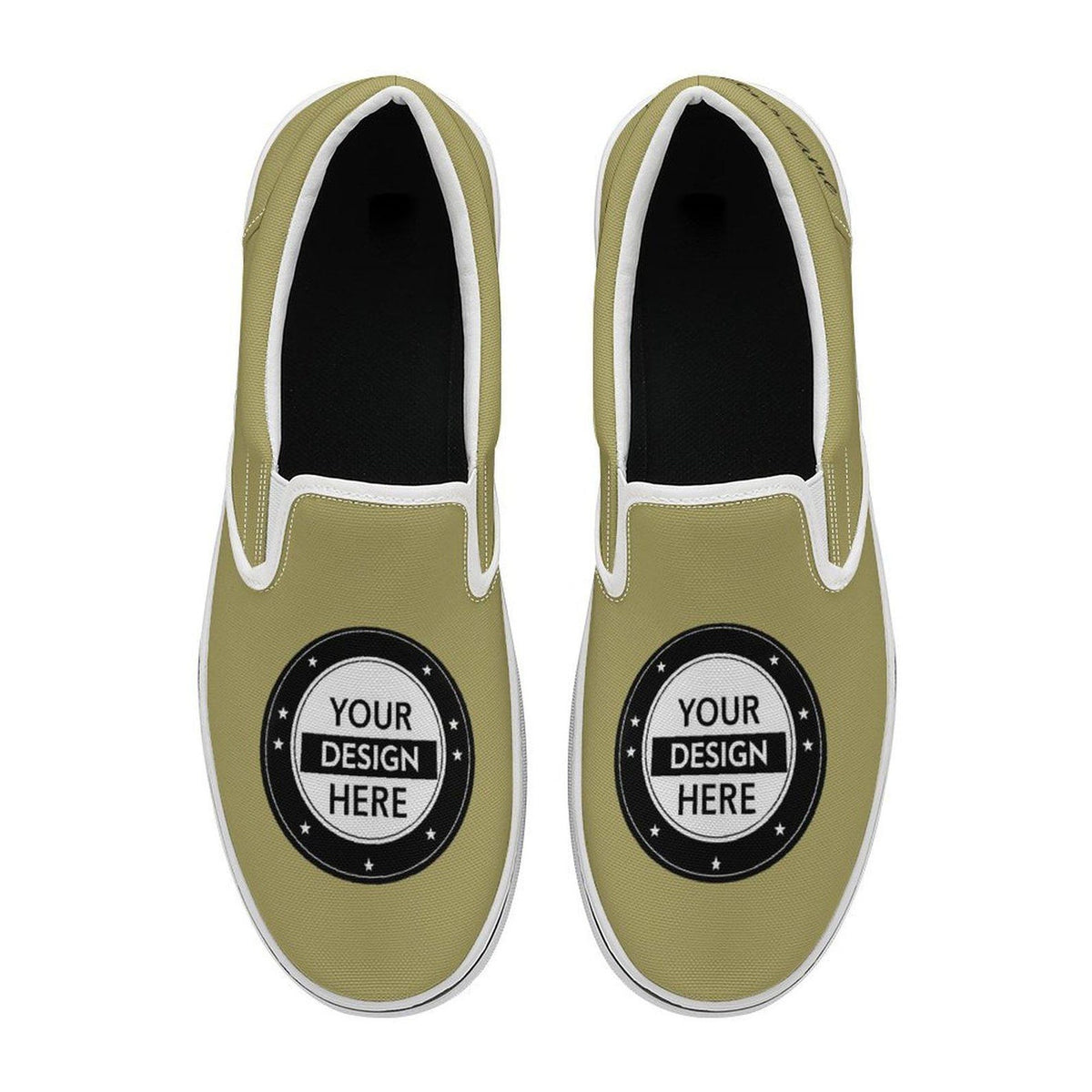 Personalized Slip On Canvas Shoes – Custom Printed Men's  Casual Flat Shoes for Daily Wear