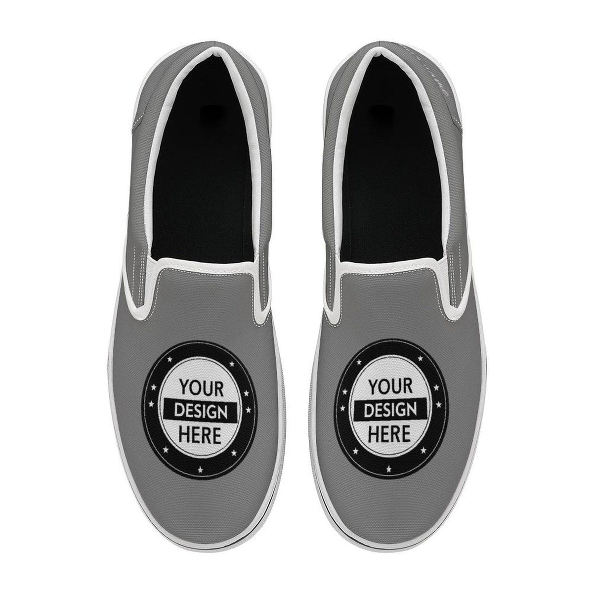 Personalized Slip On Canvas Shoes – Custom Printed Men's  Casual Flat Shoes for Daily Wear