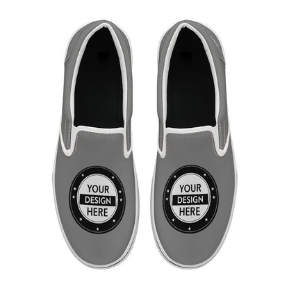 Personalized Slip On Canvas Shoes – Custom Printed Men's  Casual Flat Shoes for Daily Wear