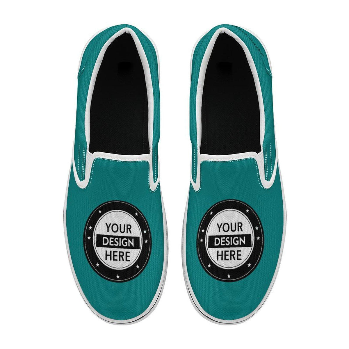 Personalized Slip On Canvas Shoes – Custom Printed Men's  Casual Flat Shoes for Daily Wear