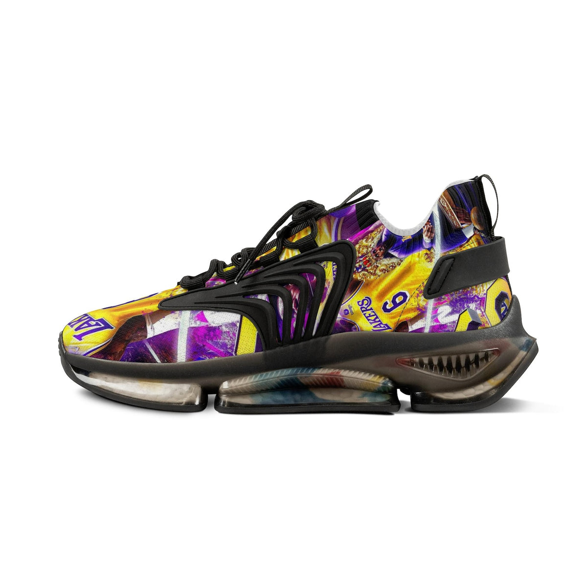 Men's Los Angeles Basketball Custom Mesh Sports Sneakers