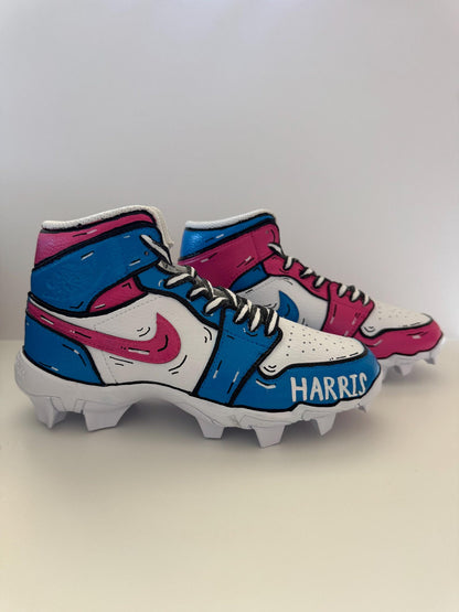 100% Customizable Youth Multi-Sport Cleats