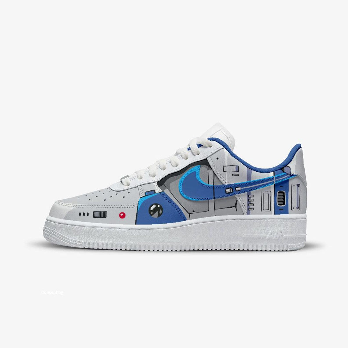 Custom Sneakers Paint Starwars Edition