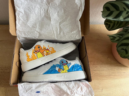 Hand-customized Caven/Pokémon sneakers - Personalized/One-of-a-kind sneakers/Custom shoes