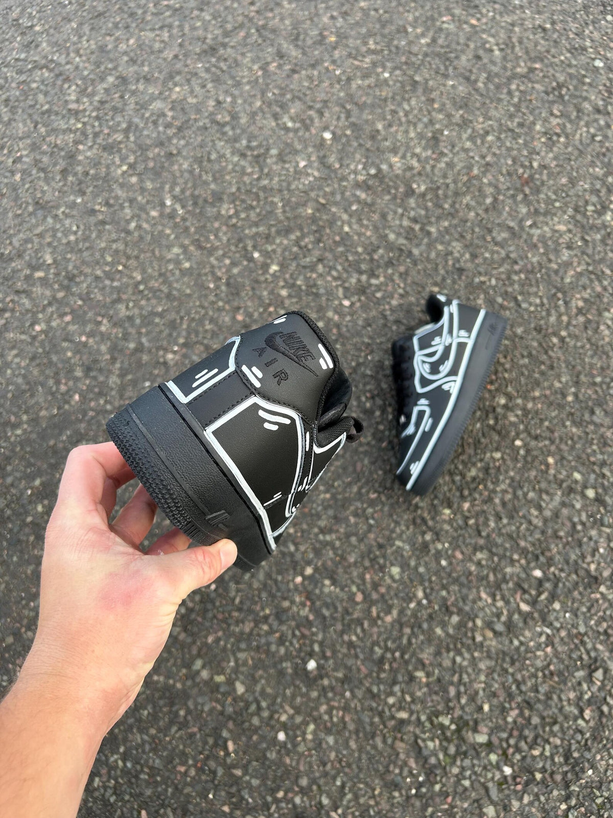 SKELETON’ AF1 Custom