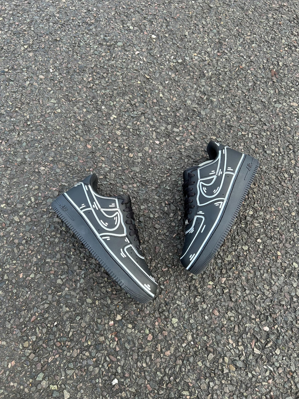 SKELETON’ AF1 Custom