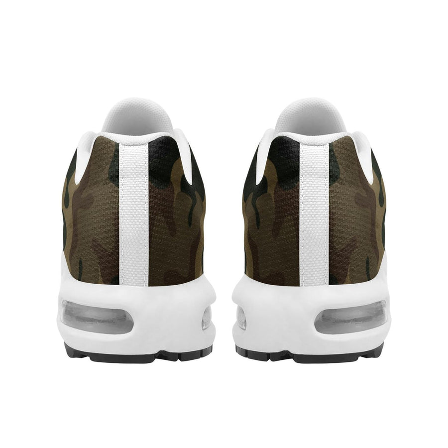 Camouflage Athletic Sneakers Camo Running Streetwear Shoes for Men & Women Army Green Fatigue Clothing