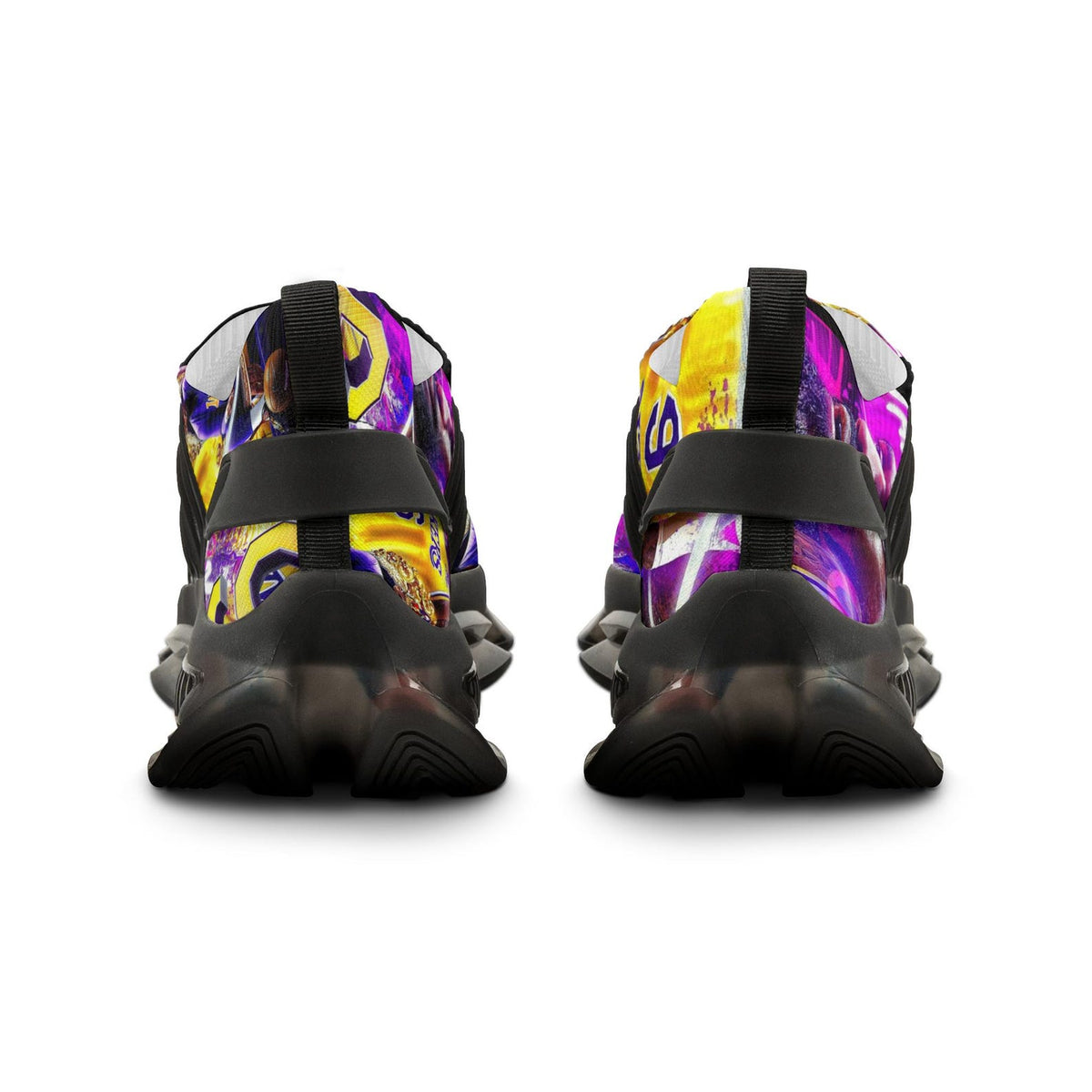 Men's Los Angeles Basketball Custom Mesh Sports Sneakers