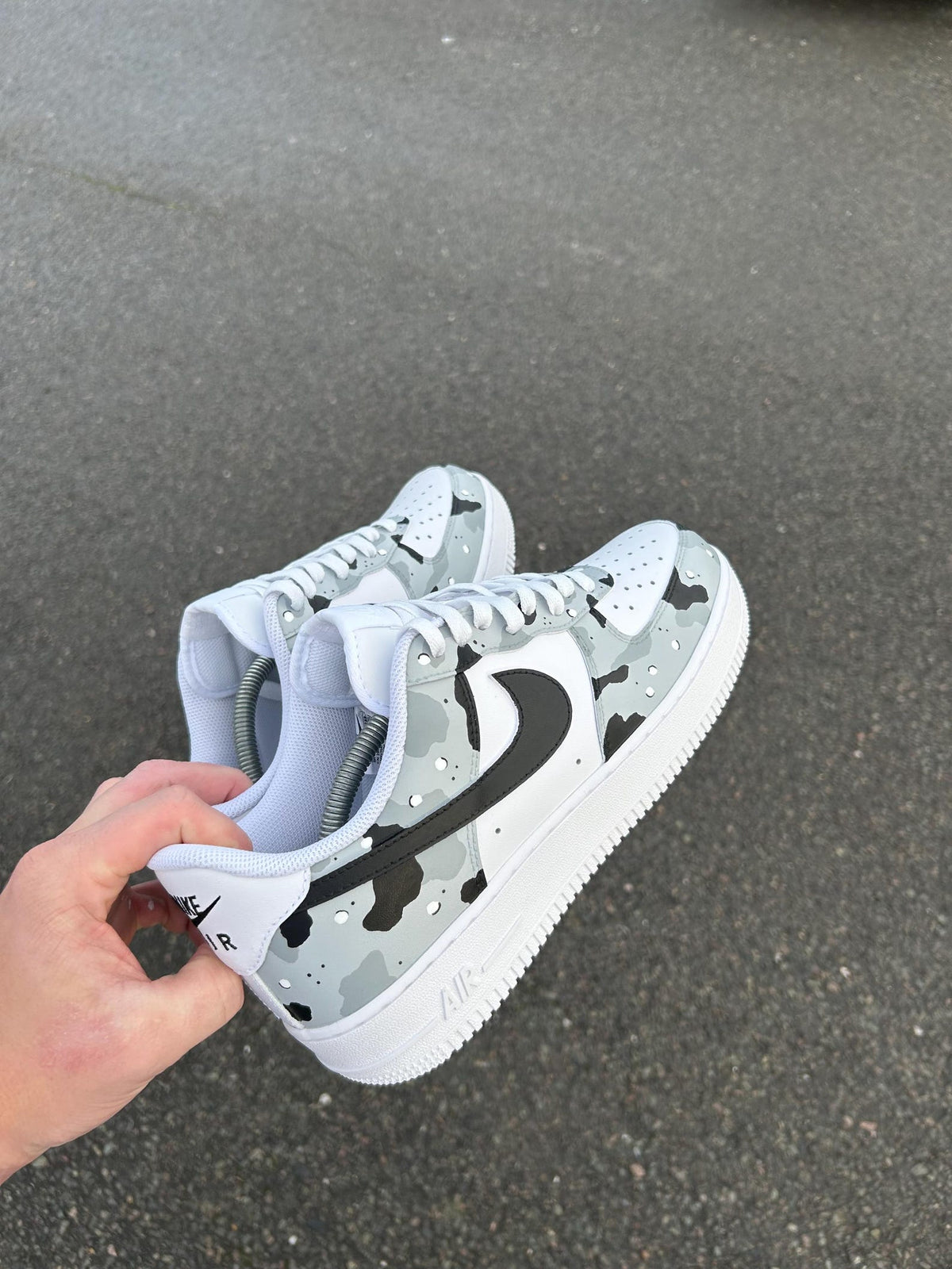 GREY CAMO’ AF1 Custom