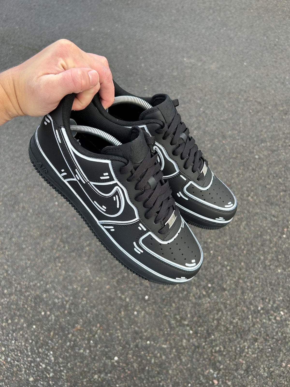 SKELETON’ AF1 Custom