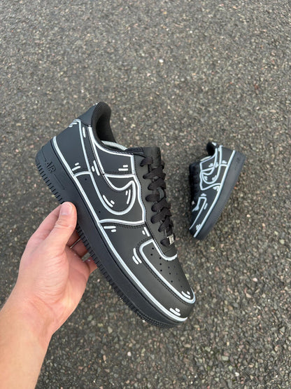 SKELETON’ AF1 Custom