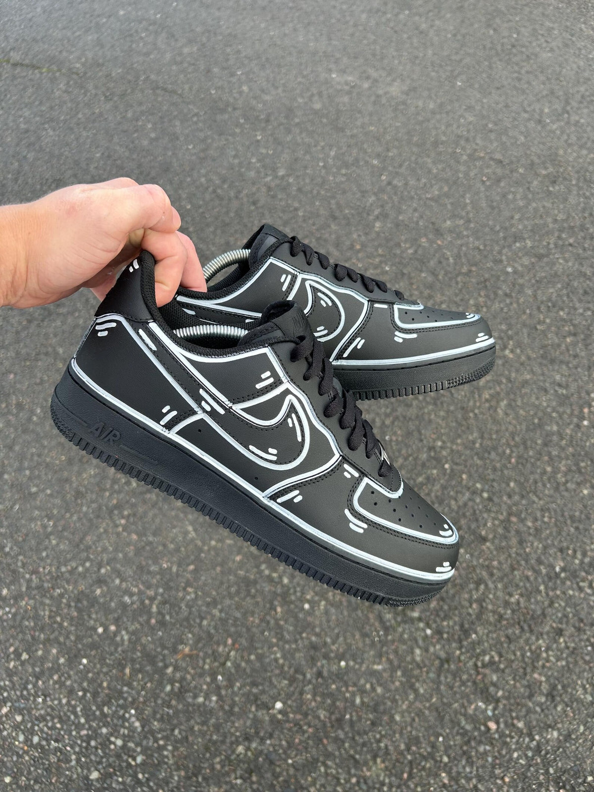 SKELETON’ AF1 Custom