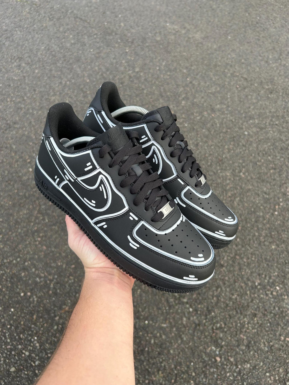 SKELETON’ AF1 Custom