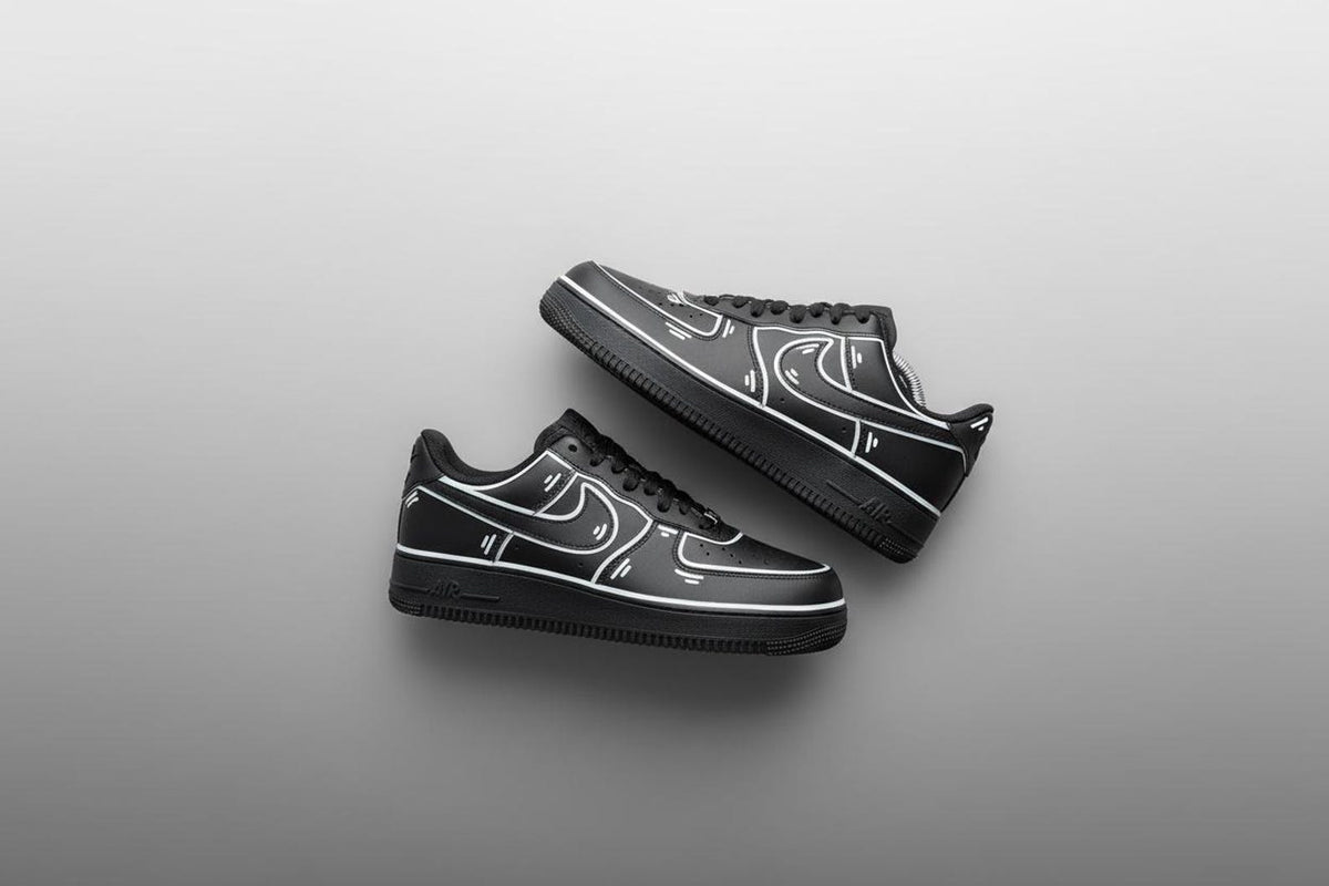 SKELETON’ AF1 Custom