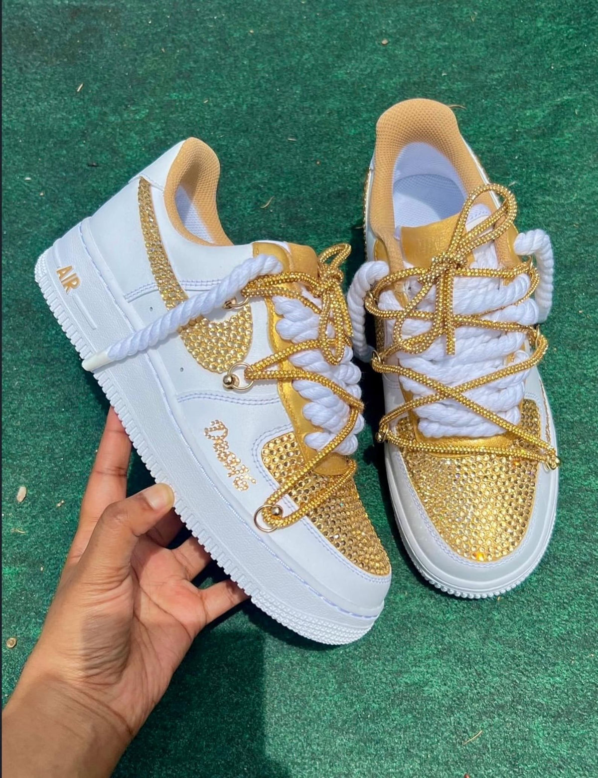 Rhinestone Custom Air Force 1