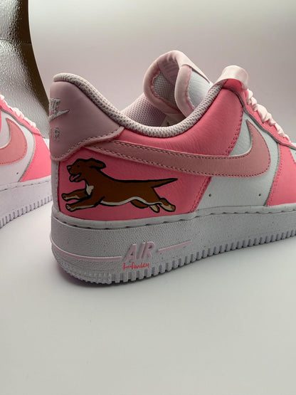 Custom Pet Portrait Air Force Ones: Personalized Dog Sneakers