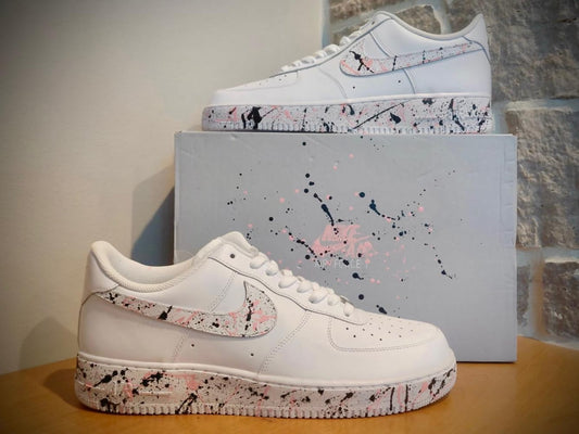 Made-To-Order Customized Splatter painted Air Force 1's