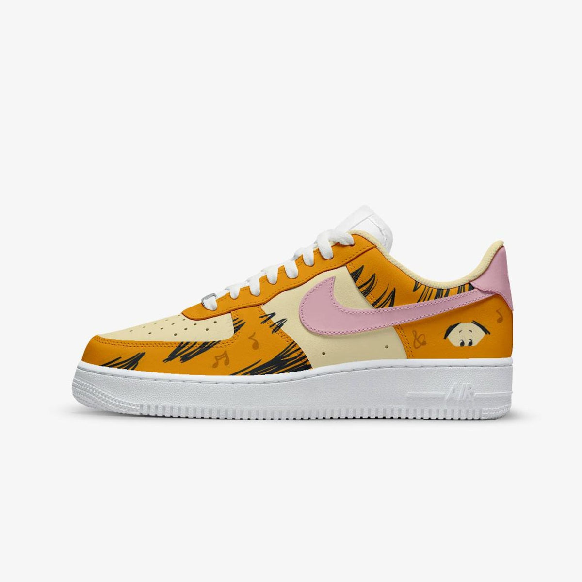 Custom Sneakers Winnie The Pooh Character Unofficiall