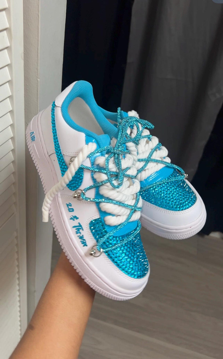 Rhinestone Custom Air Force 1