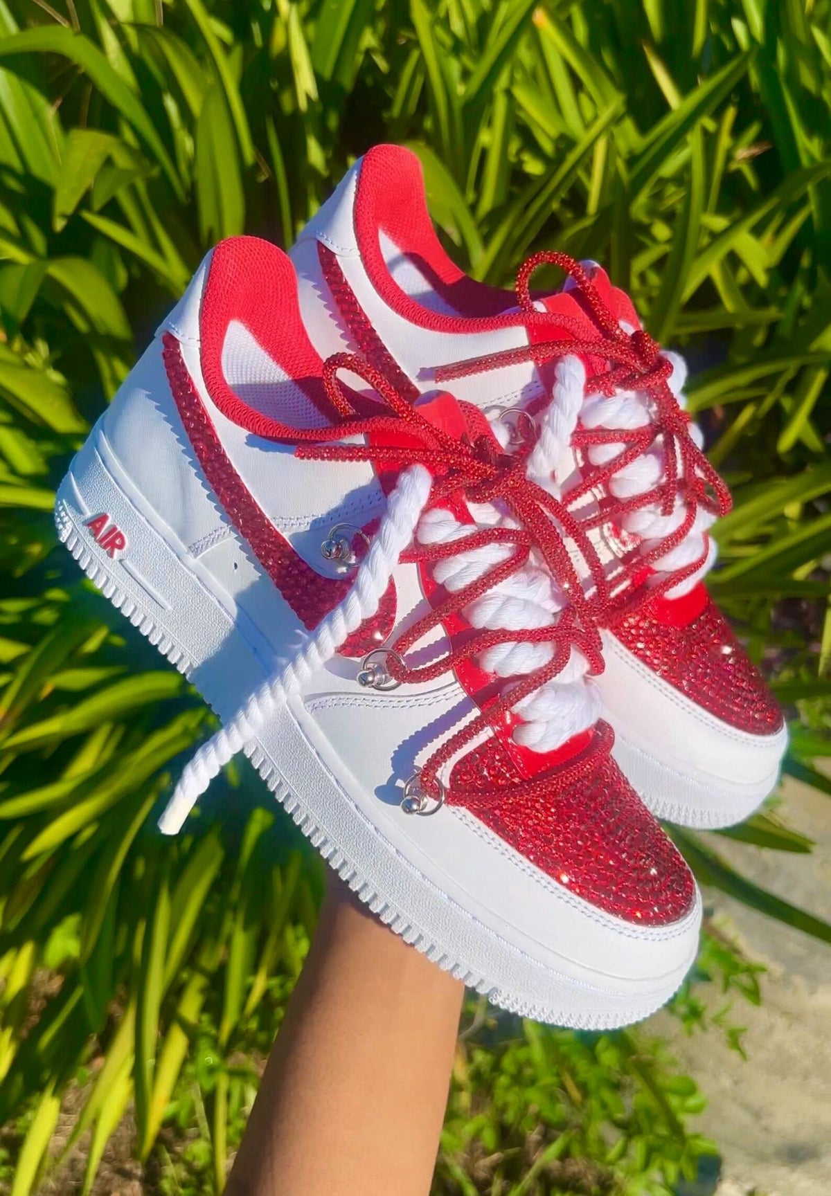 Rhinestone Custom Air Force 1