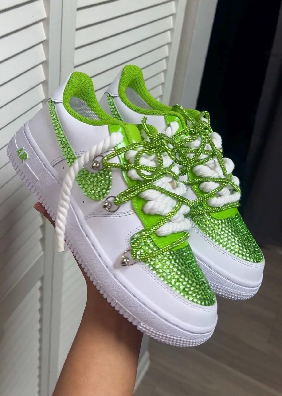 Rhinestone Custom Air Force 1