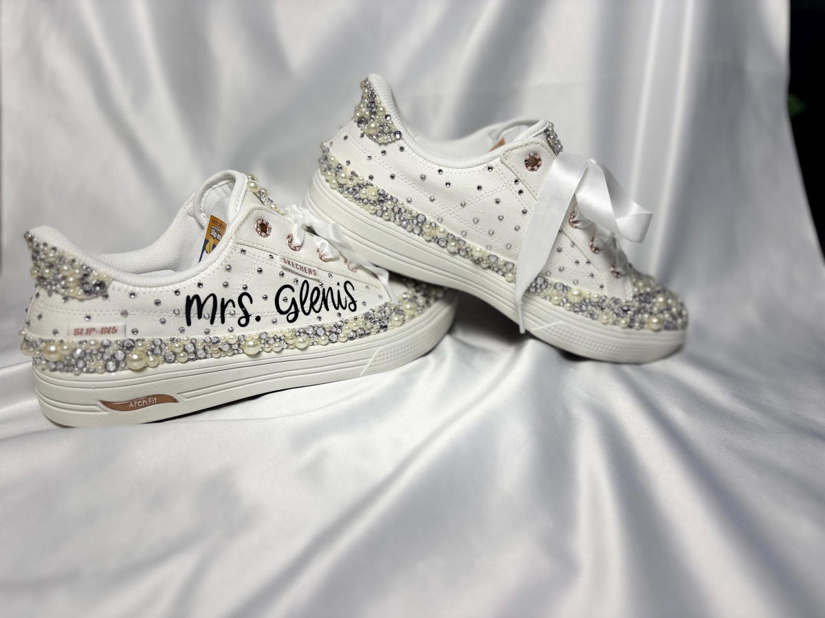 Mail In Shoes for Custom Design personalize shoes custom kicks custom sneakers custom heels graduation bridal festival bachelorette shoe