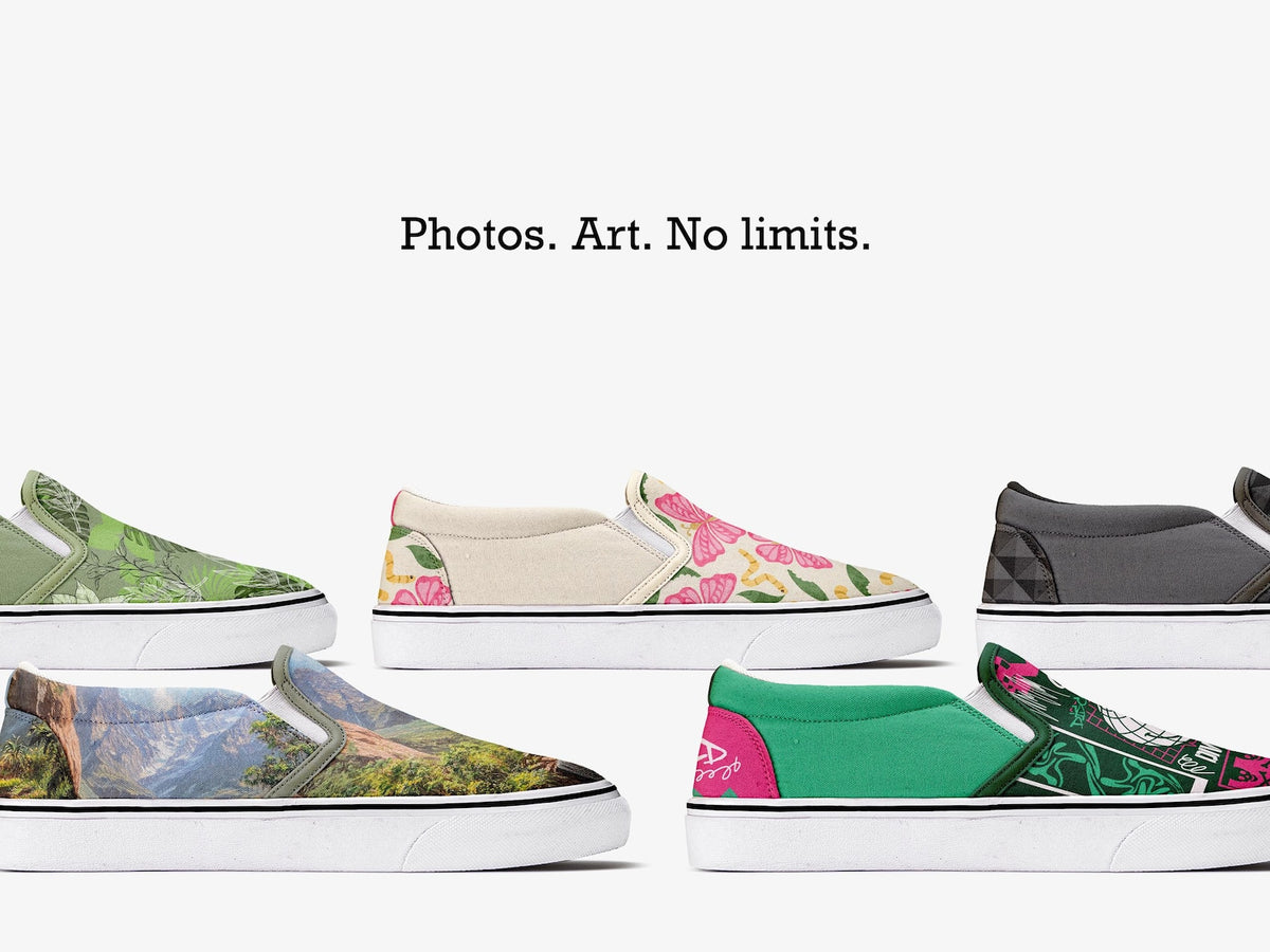 Custom Slip-On Shoes - Your Design, Personalized Sneakers