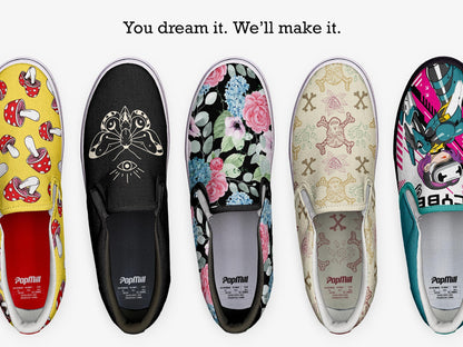 Custom Slip-On Shoes - Your Design, Personalized Sneakers