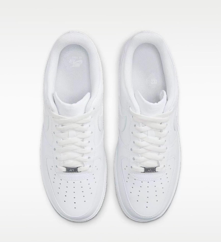 Air Force 1 sneakers with custom Melting smiley face design, handmade