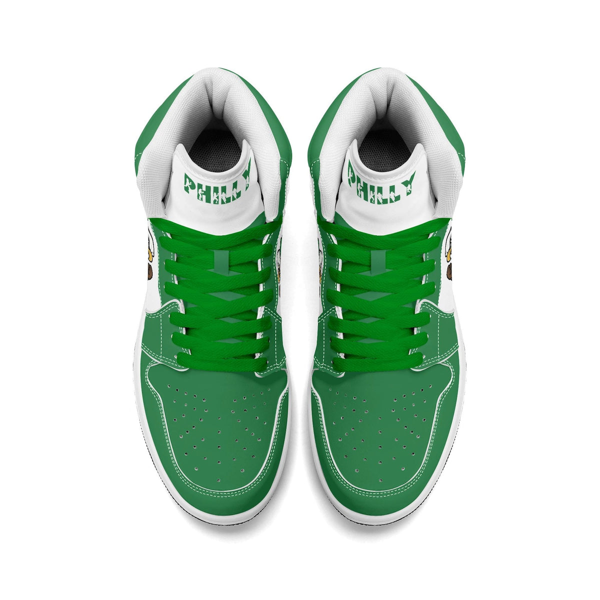 Philadelphia Football Team Shoes for Men & Women Team Themed Football Sport Shoes Custom Football Sneakers Philly Sneakers Philadelphia Gift