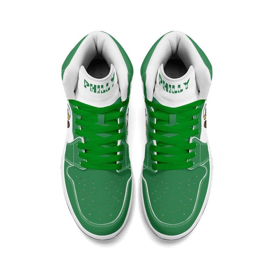 Philadelphia Football Team Shoes for Men & Women Team Themed Football Sport Shoes Custom Football Sneakers Philly