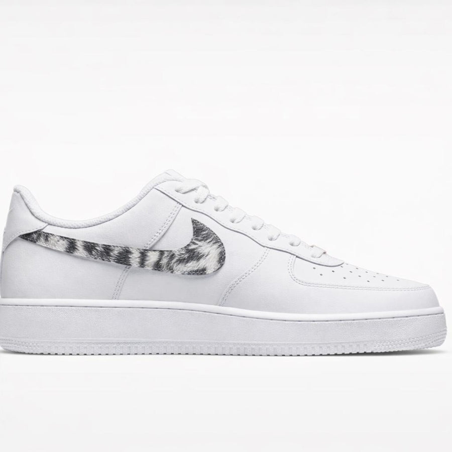 Custom Handcrafted Air Force 1 Wolf Design Sneakers