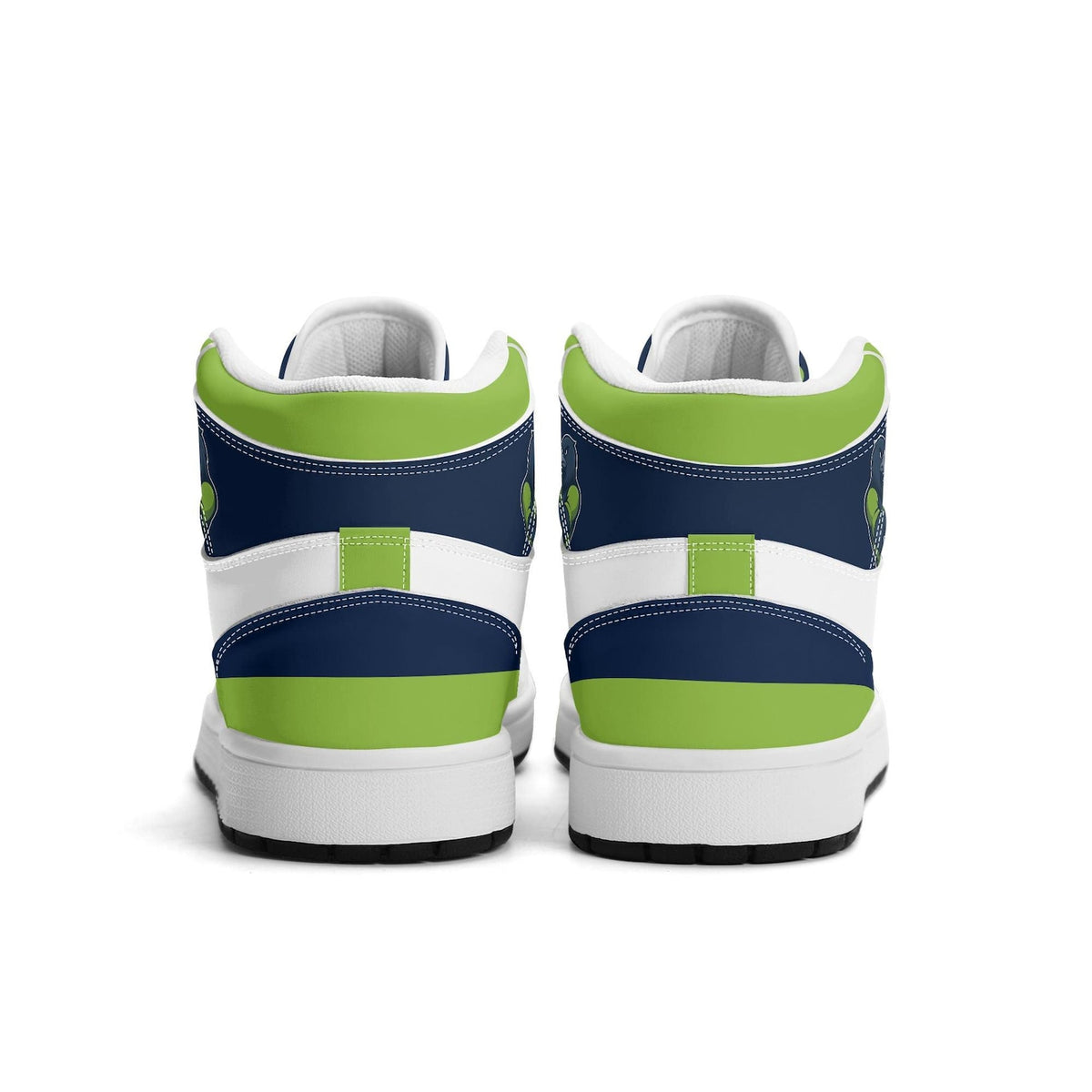 Seattle Football Team Shoes for Men & Women Team Themed Basketball Shoes Custom Blue Green Football Sneaker Seattle Sneakers Seattle Gift