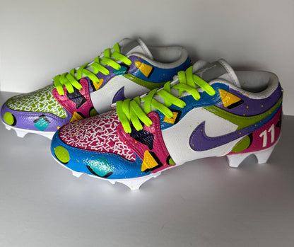 100% Customizable YOUTH/MENS Multi-Sport Cleats - Aaron Judge Fresh Prince of the Bronx cleats!