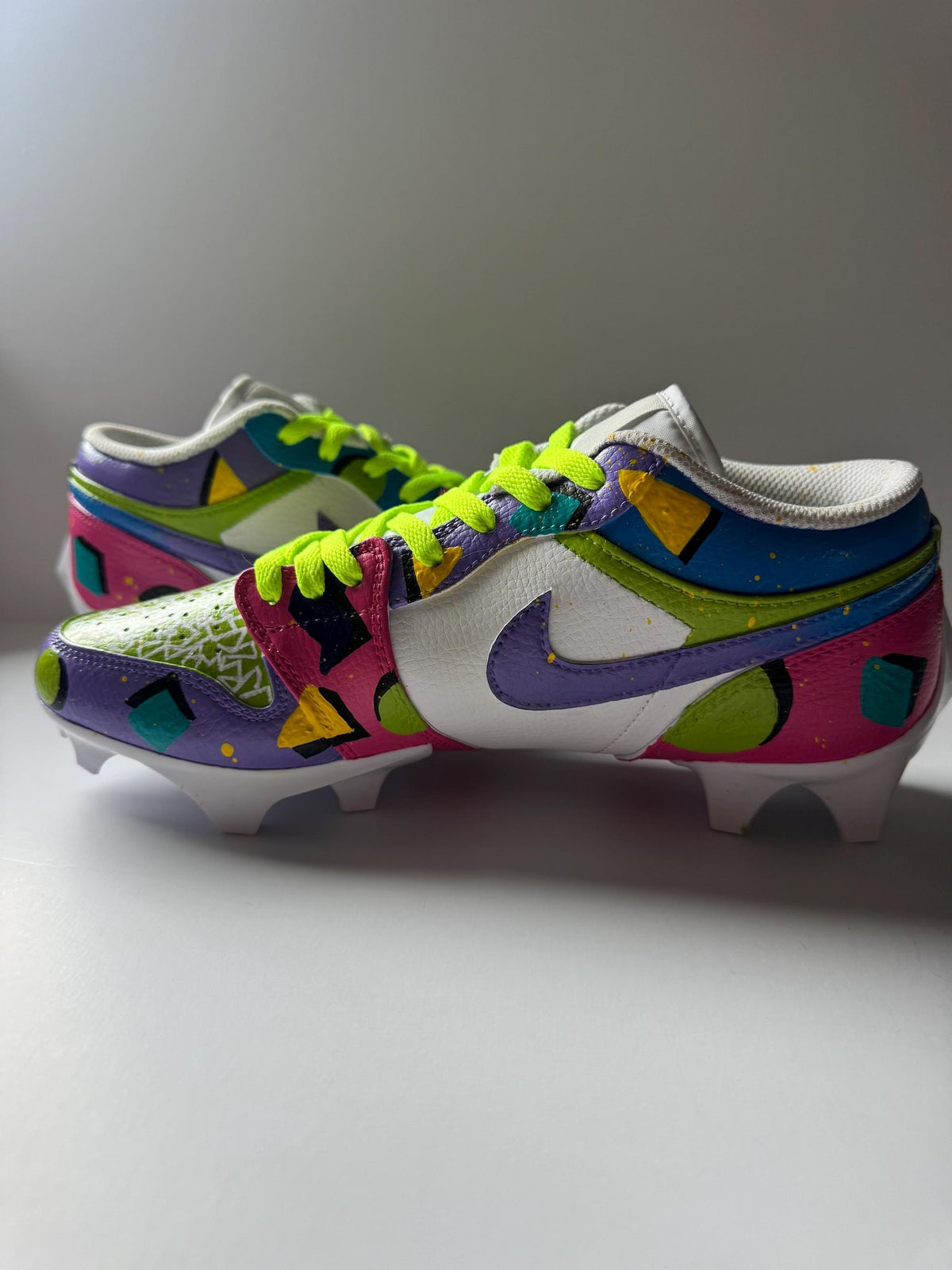 100% Customizable YOUTH/MENS Multi-Sport Cleats - Aaron Judge Fresh Prince of the Bronx cleats!